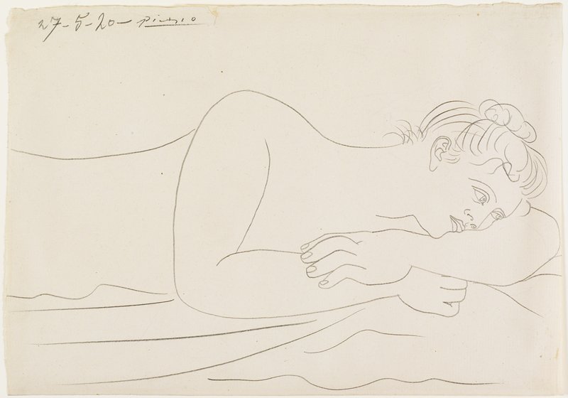 Reclining Woman by Pablo Picasso