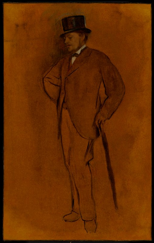 Achille De Gas, Edgar Degas, 1868–72