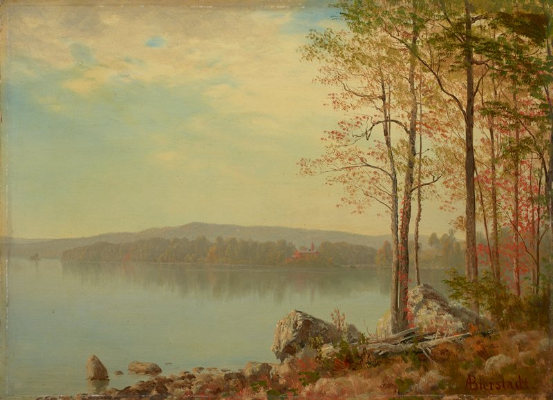Landscape, Albert Bierstadt, c. 1890