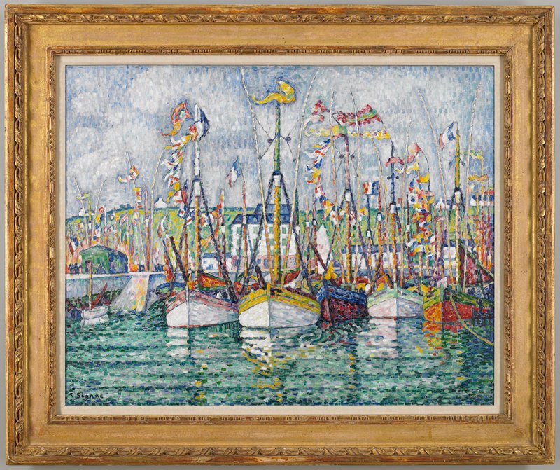 Blessing of the Tuna Fleet at Groix, Paul Signac | Mia