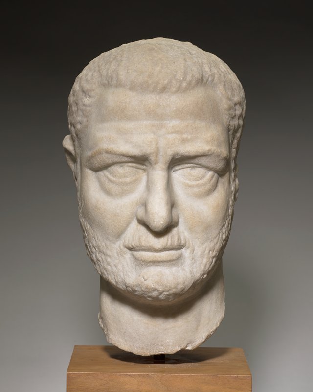 Head of a Man, Roman Empire, c. 250–275