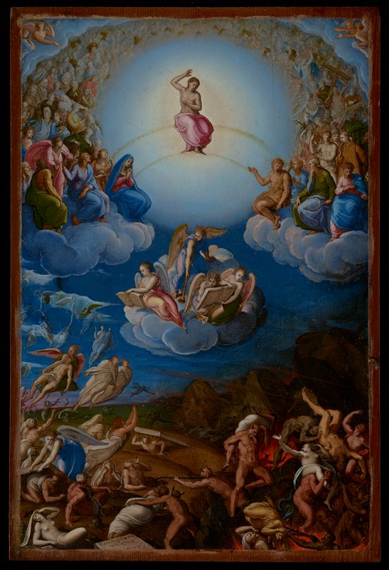 The Last Judgment, Attributed to Francesco Roviale Spagnolo, c. 1564–1580