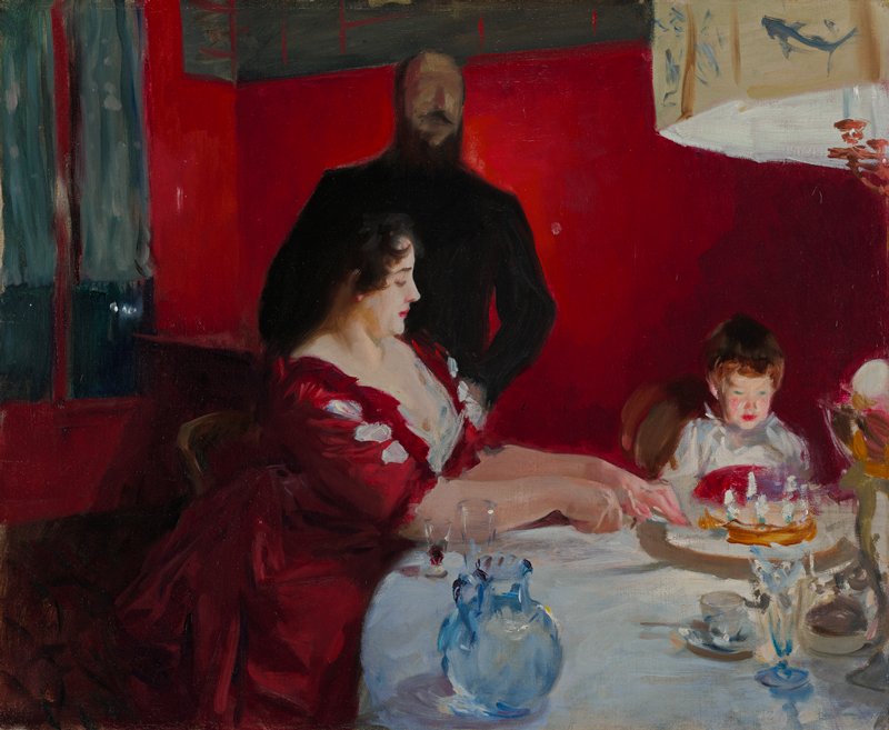 The Birthday Party, John Singer Sargent, 1885