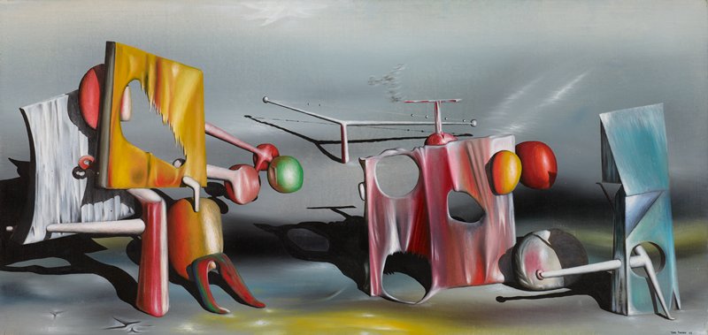 Reply to Red, Yves Tanguy, 1943