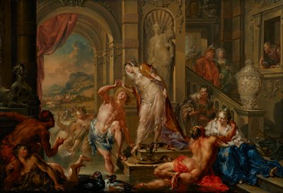 The Pleasures of the Seasons: Summer, Johann Georg Platzer, c. 1730