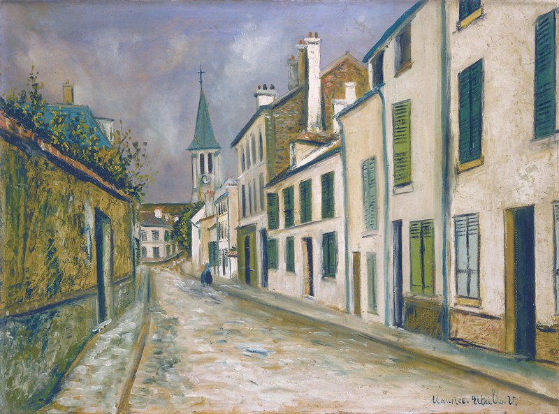 Rue à Stains, Maurice Utrillo | Mia