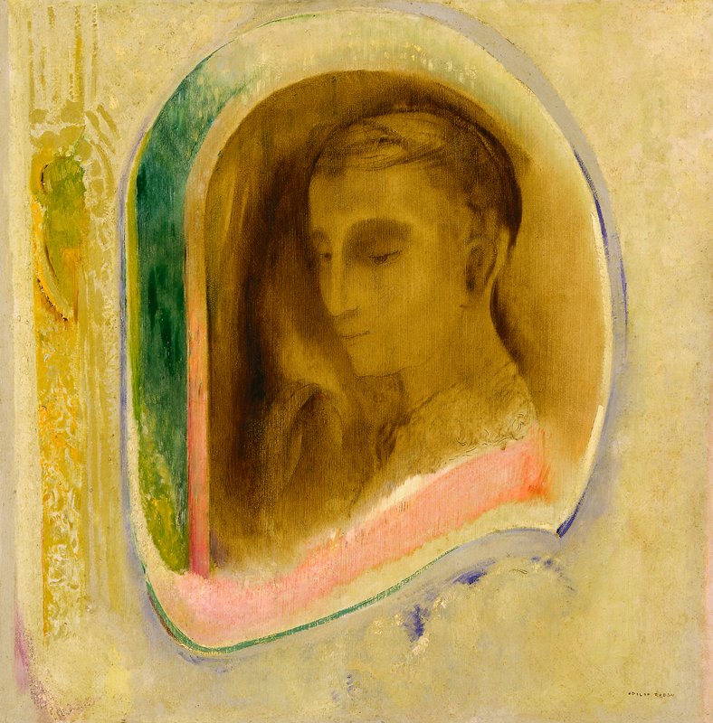 Silence, Odilon Redon, 1911