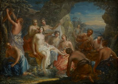 The Bath of Diana, Johann Georg Platzer, c. 1730
