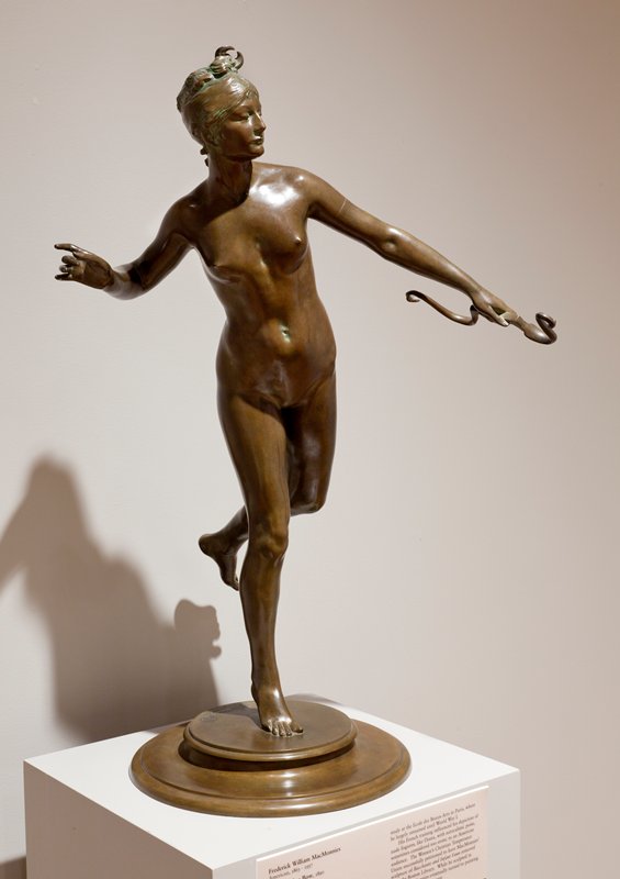 Diana with a Bow, Frederick William MacMonnies, 1890
