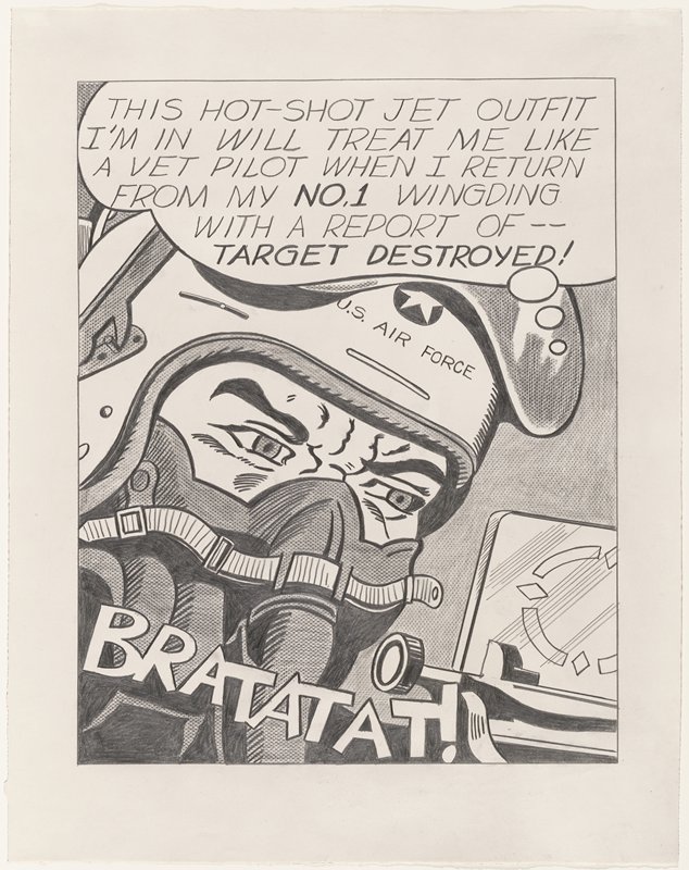 Bratatat! by Roy Lichtenstein