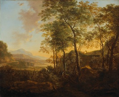 Dokumentasi “Wooded Hillside with a Vista”; Oil on canvas. Minneapolis Institute of Art.