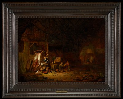Dokumentasi “Interior of a Barn”; Oil on panel. Minneapolis Institute of Art.