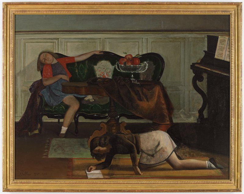 The Living Room, Balthus (Balthasar Klossowski de Rola) | Mia