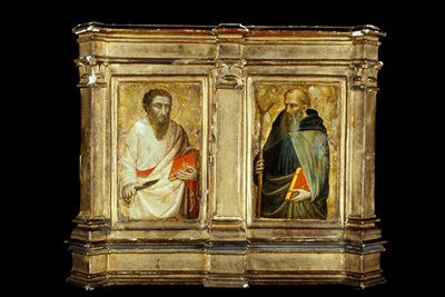 Saint Bartholomew and Saint Anthony Abbot, Mariotto di Nardo, 1408