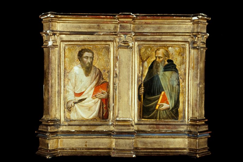 Saint Bartholomew and Saint Anthony Abbot, Mariotto di Nardo, 1408