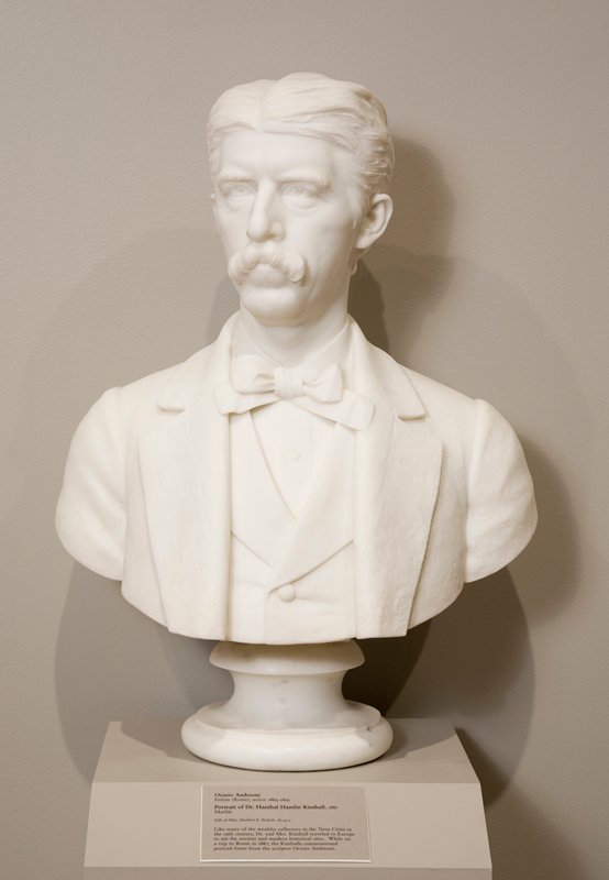Portrait of Dr. Hannibal Hamlin Kimball, Orazio Andreoni, 1887