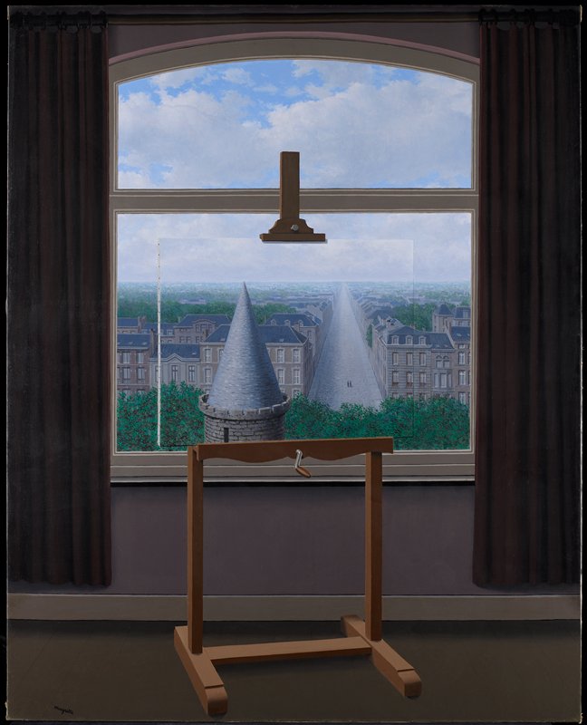 The Promenades of Euclid, René Magritte, 1955