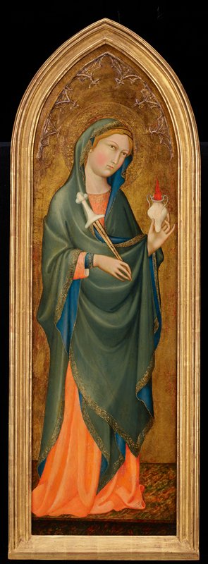 Saint Lucy, Benedetto di Bindo Zoppo, c. 1410