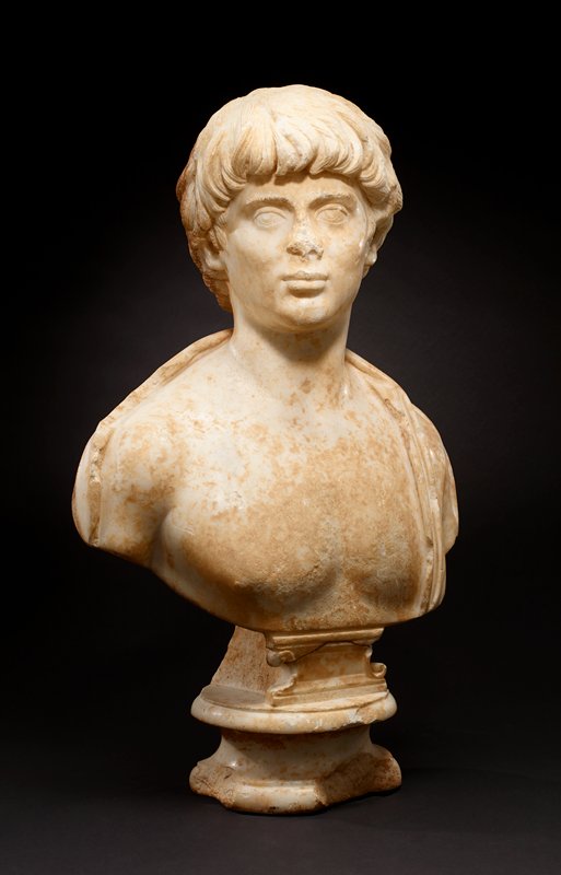 Bust of a Young Man, Probably Polydeukion, Roman Empire, 2nd century