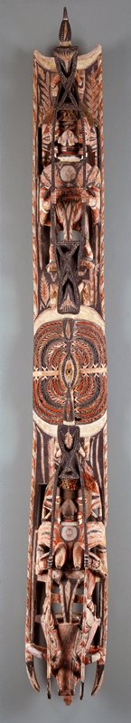 Malagan pole, Papua New Guinea, c. 1910