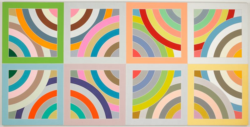Tahkt-I-Sulayman Variation II, Frank Stella, 1969