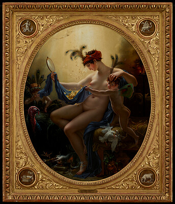 Dokumentasi “Portrait of Mlle. Lange as Danae”; Oil on canvas. Minneapolis Institute of Art.