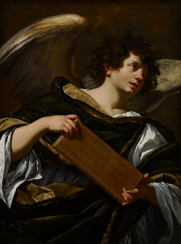 Angels with Attributes of the Passion, the Superscription from the Cross, Simon Vouet, 1627