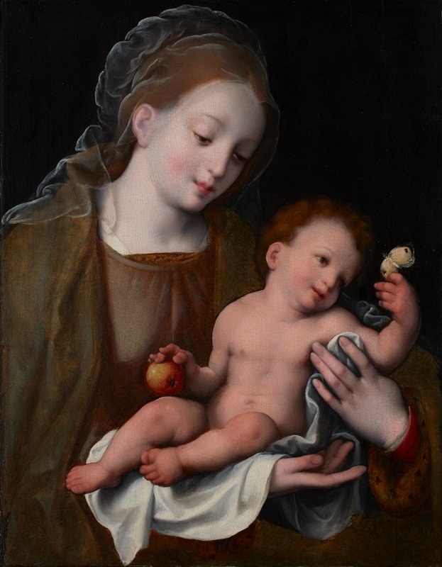 Madonna and Child, Cornelis van Cleve, c. 1550