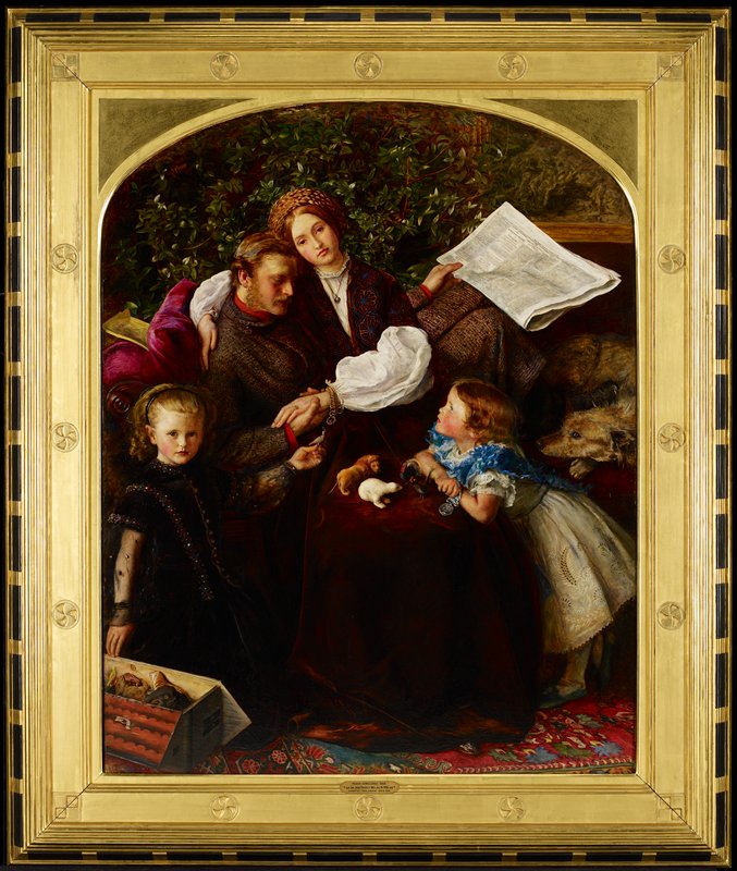 Peace Concluded, Sir John Everett Millais, 1856