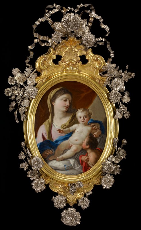 The Madonna and Child with the Infant Saint John, Francesco de Mura, c. 1750