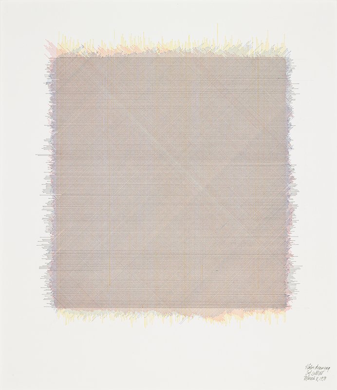 3-8-70 (1) by Sol LeWitt