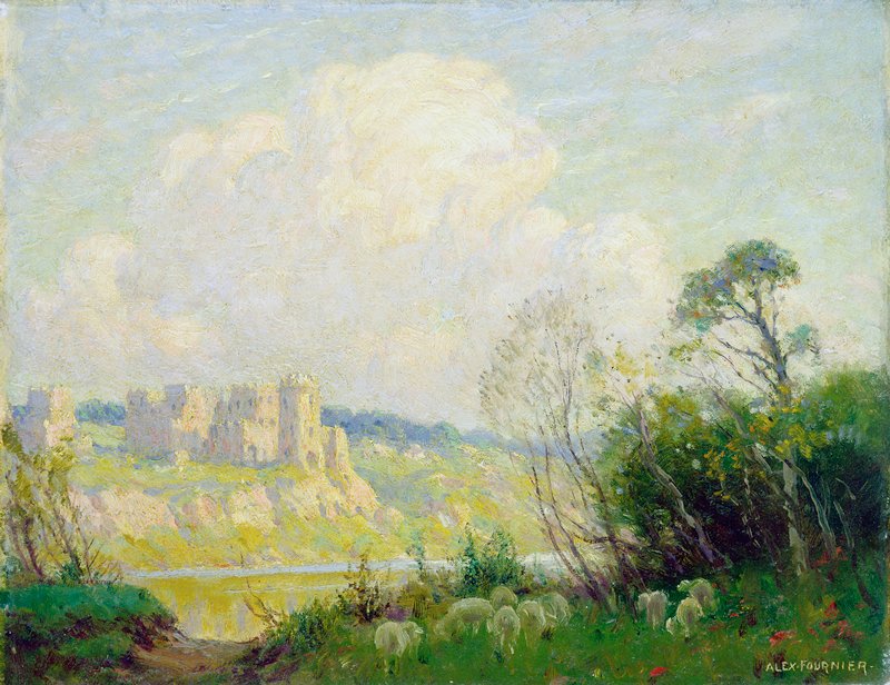 Chateau Gaillard, Normandy, Alexis Jean Fournier, c. 1913