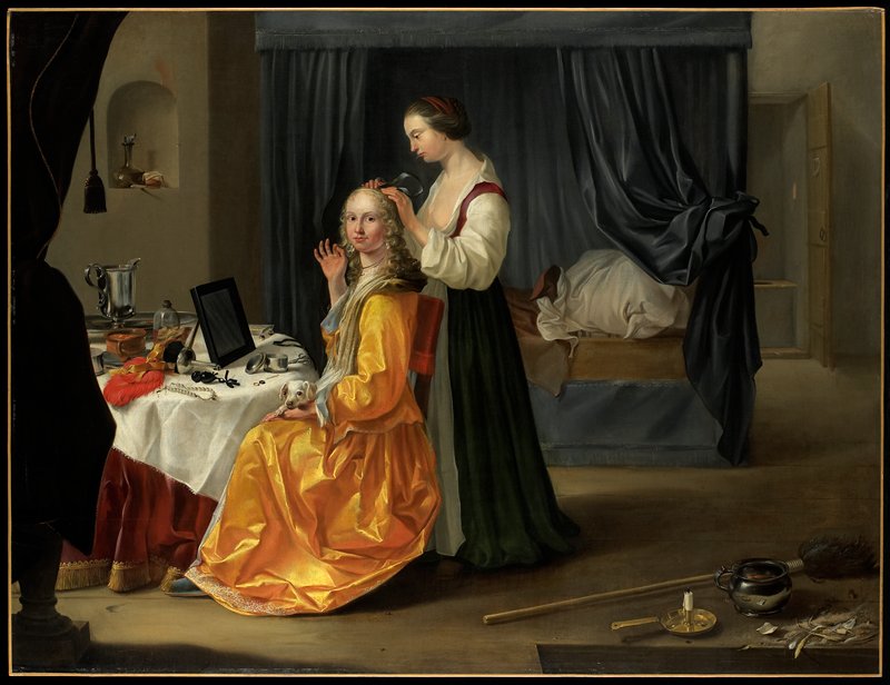 Lady at Her Toilet, c. 1650–60