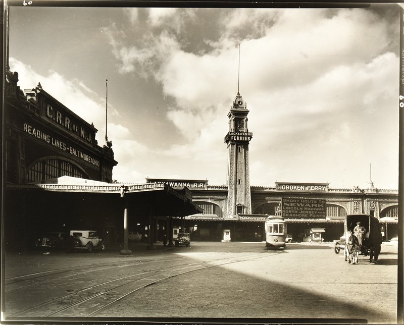 Ferry, West 23rd Street, Berenice Abbott, December 23, 1935