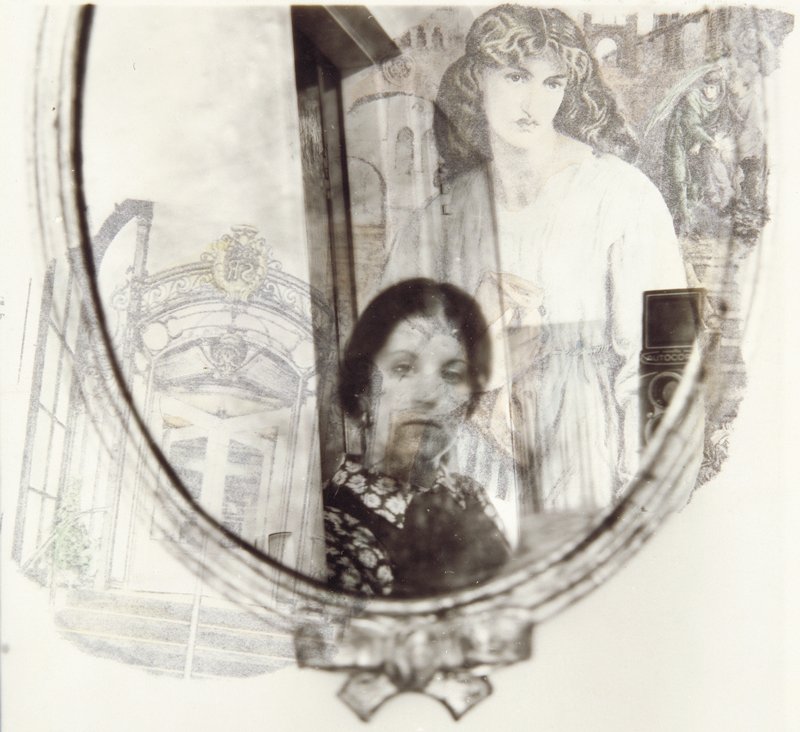 Self-Portrait in Mirror, Eileen Cowin, 1970