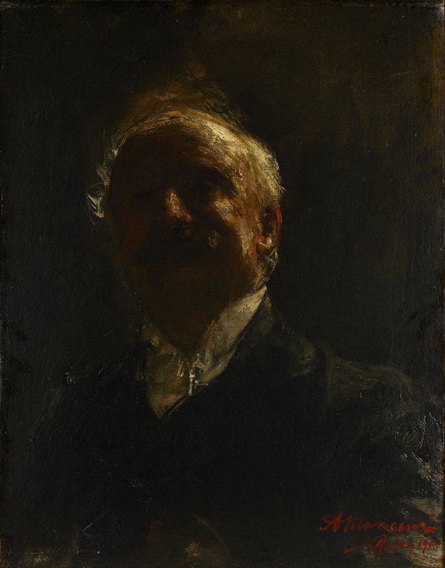 Self-Portrait, Antonio Mancini, 1910