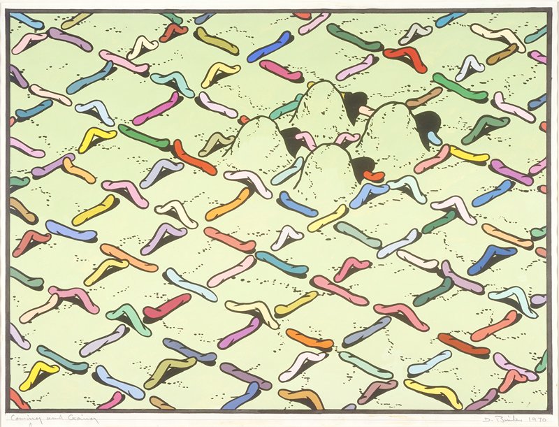 Coming and Going, Douglas Binder, 1970