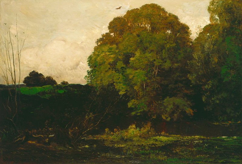 A Pond in the Morvan, Charles-François Daubigny | Mia