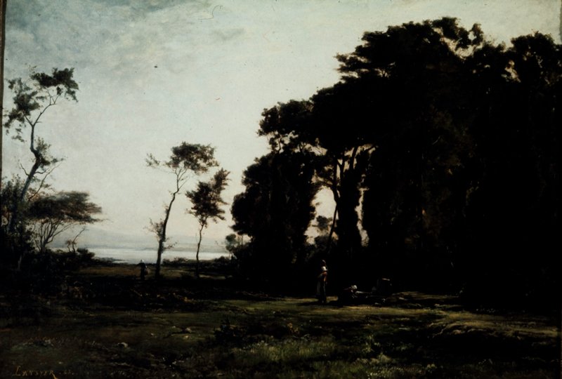 Women at the Spring, Emmanuel Alexandre Lansyer, 1865