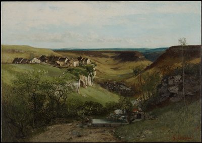 Château d’Ornans, Gustave Courbet, 1855