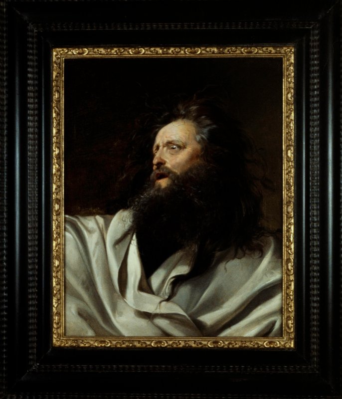 An Actor as King Lear, Gustav-Adolf Barthel, 19th century