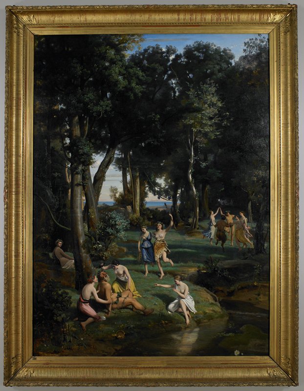 Silenus, Jean-Baptiste-Camille Corot, 1838
