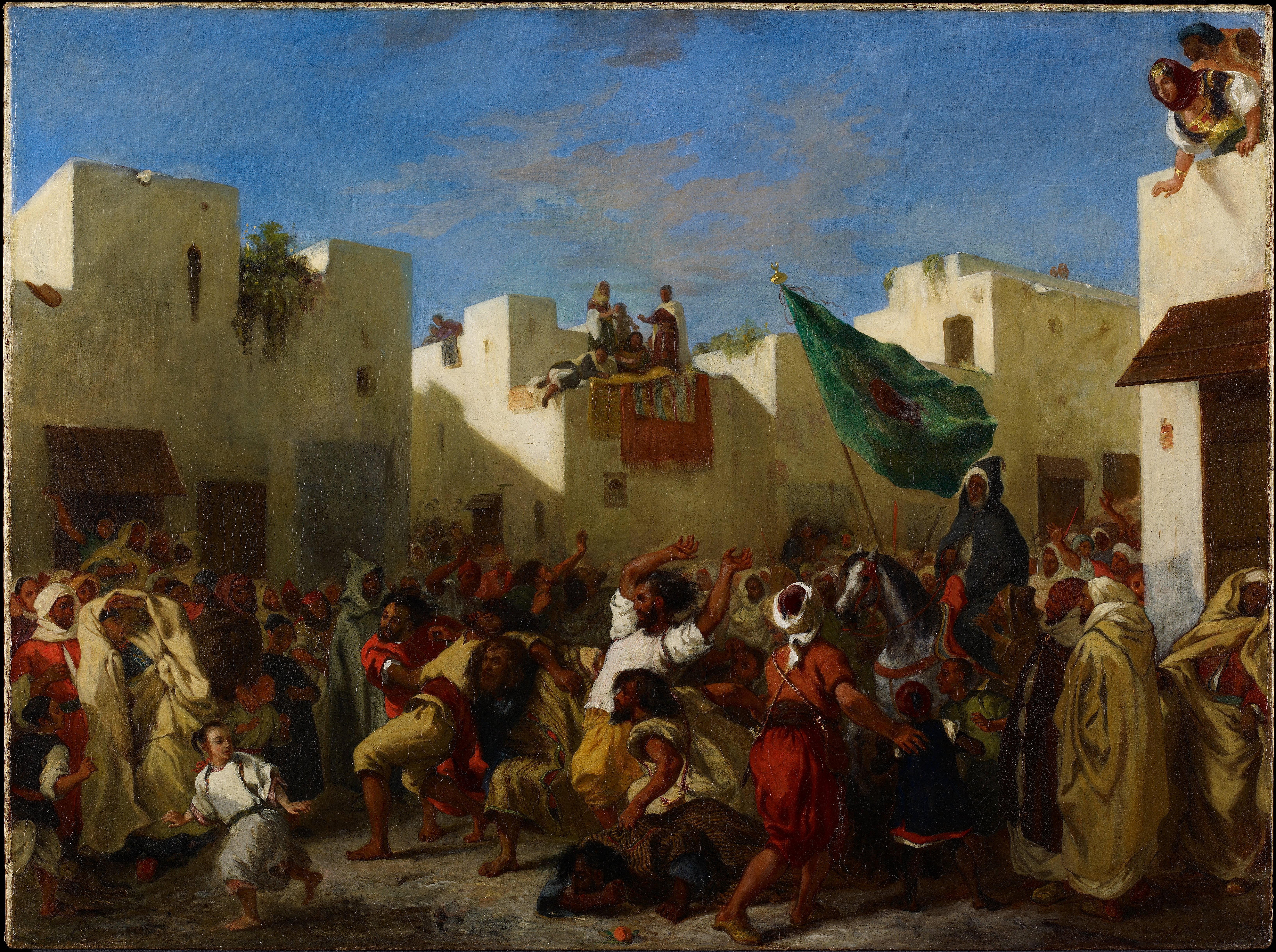 Convulsionists of Tangier, Eugène Delacroix | Mia