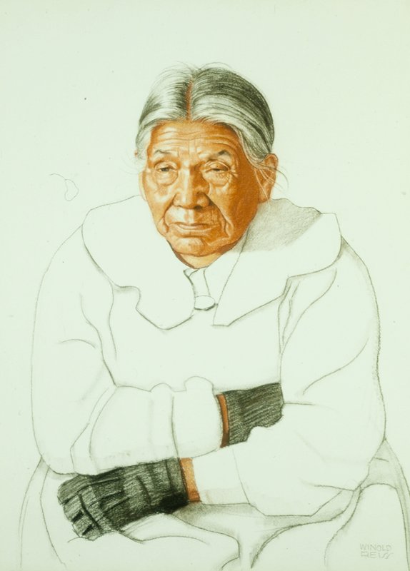 Mrs. Cutney Brown, Winold Reiss, 1927