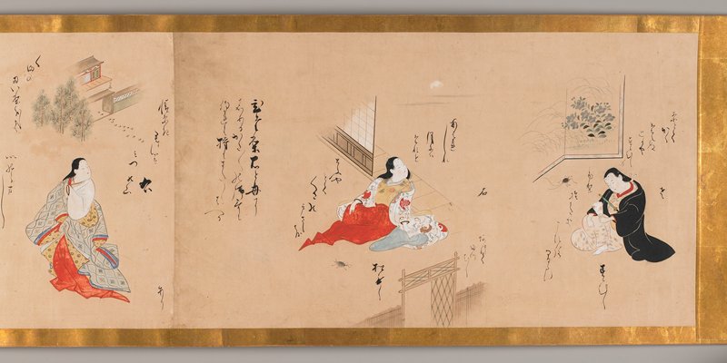 The Insect Scroll, Torii Kiyomasu, c. 1710