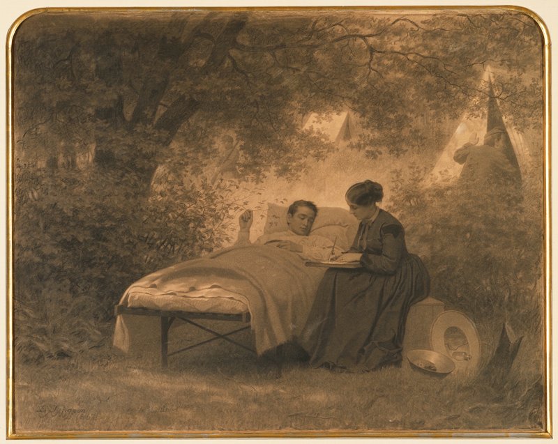The Letter Home, Eastman Johnson, 1867