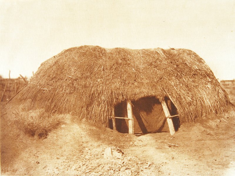 Ceremonial Ki - Pima, Edward S. Curtis, c. 1907