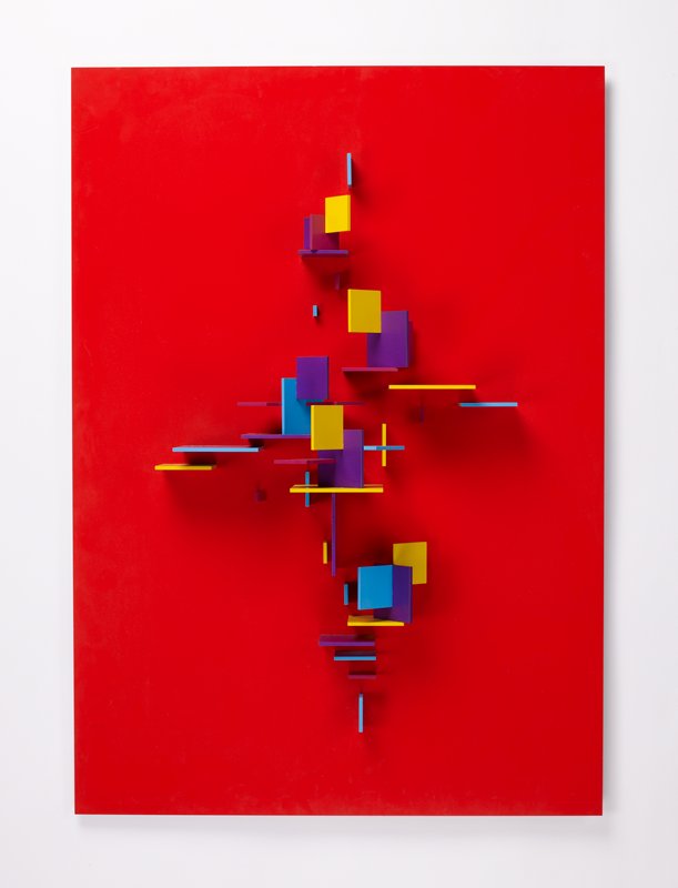 Work No. 27, Red Wing, Charles Biederman, 1968–69