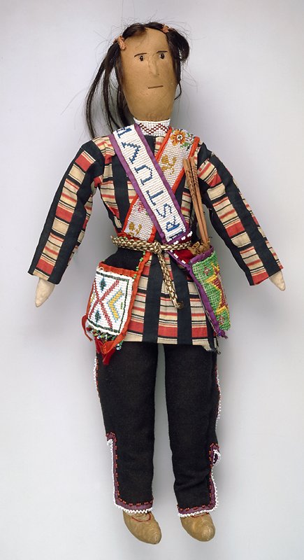 Doll by Anishinaabe (Ojibwe) artist