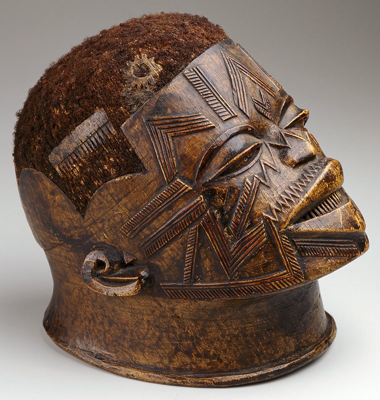 Masque Makonde – Art Traditionnel Africain – Pièce De Collection